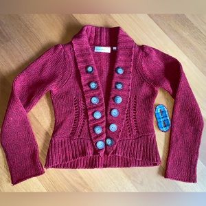 Charlie & Robin Red Wool Sweater